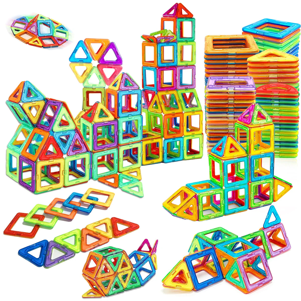 Magnetic Building Blocks STEM Construction Toys for Kids