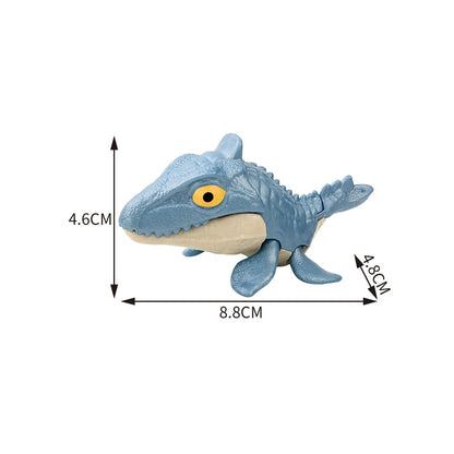 Dinosaur Finger Toy for Kids, Interactive Triceratops & T-Rex Model