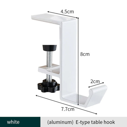 Desk Bag Hook – Punch-Free Hanging Holder for Bags & Accessories