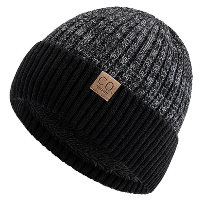 Winter Beanie – Unisex Warm Fur-Lined Knitted Hat