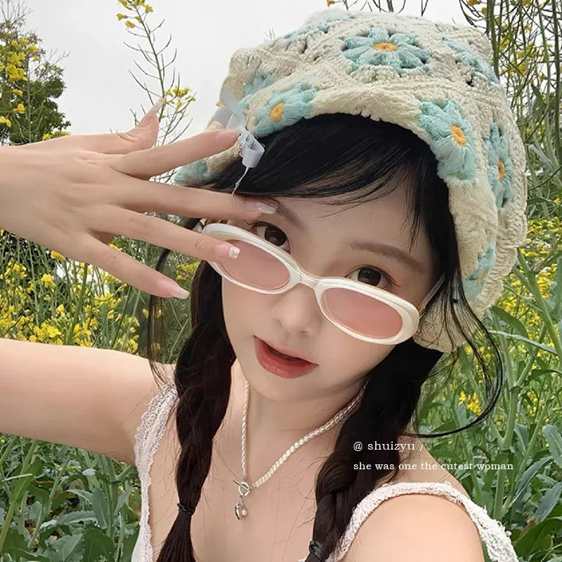 Women's Headscarf, Knitted Triangular Summer Head Wrap