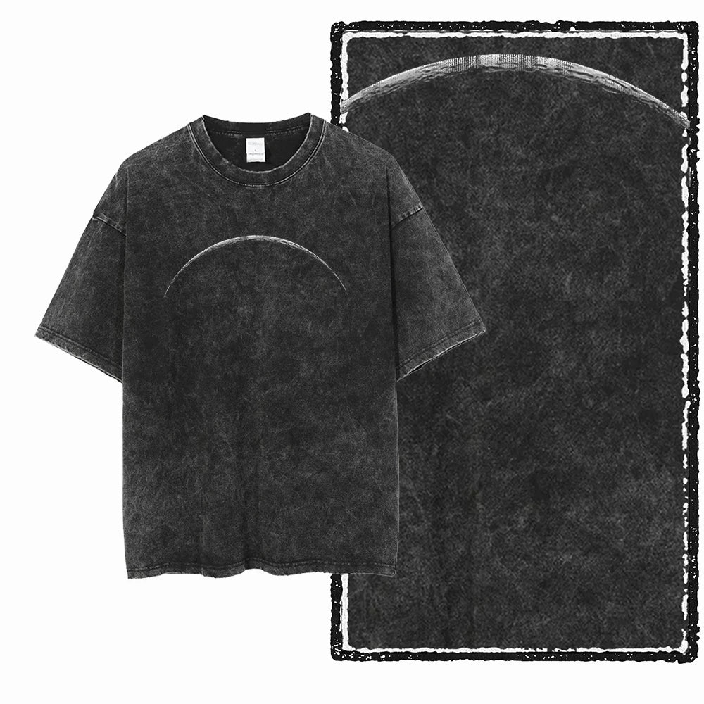 Space T Shirt for Men  Astronaut Graphic Cotton Tee