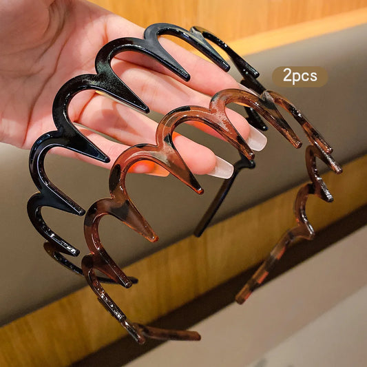 Girls Hair Clips, Red Anti-Slip Clips for Everyday Hair Styling