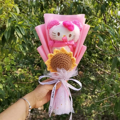 Plush Flower Bouquet with Soft Plush
