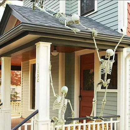 Halloween Skeleton Decoration Plastic Prop for Haunted House Party