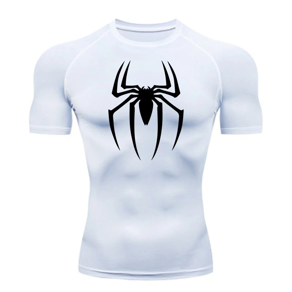 Men's Compression Shirt Quick Dry Short Sleeve Gym Running Top