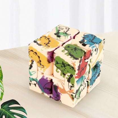 Infinity Cube Fidget Toy, Folding Puzzle Cube for Kids & Adults