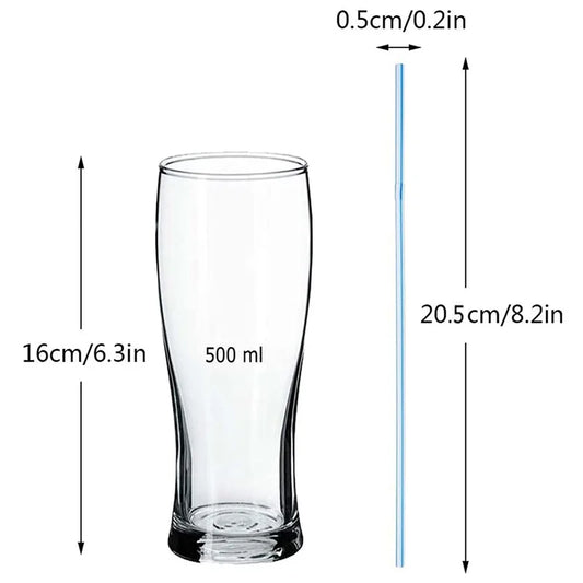 Reusable Drinking Straws Multicolor Bendable Party Straws
