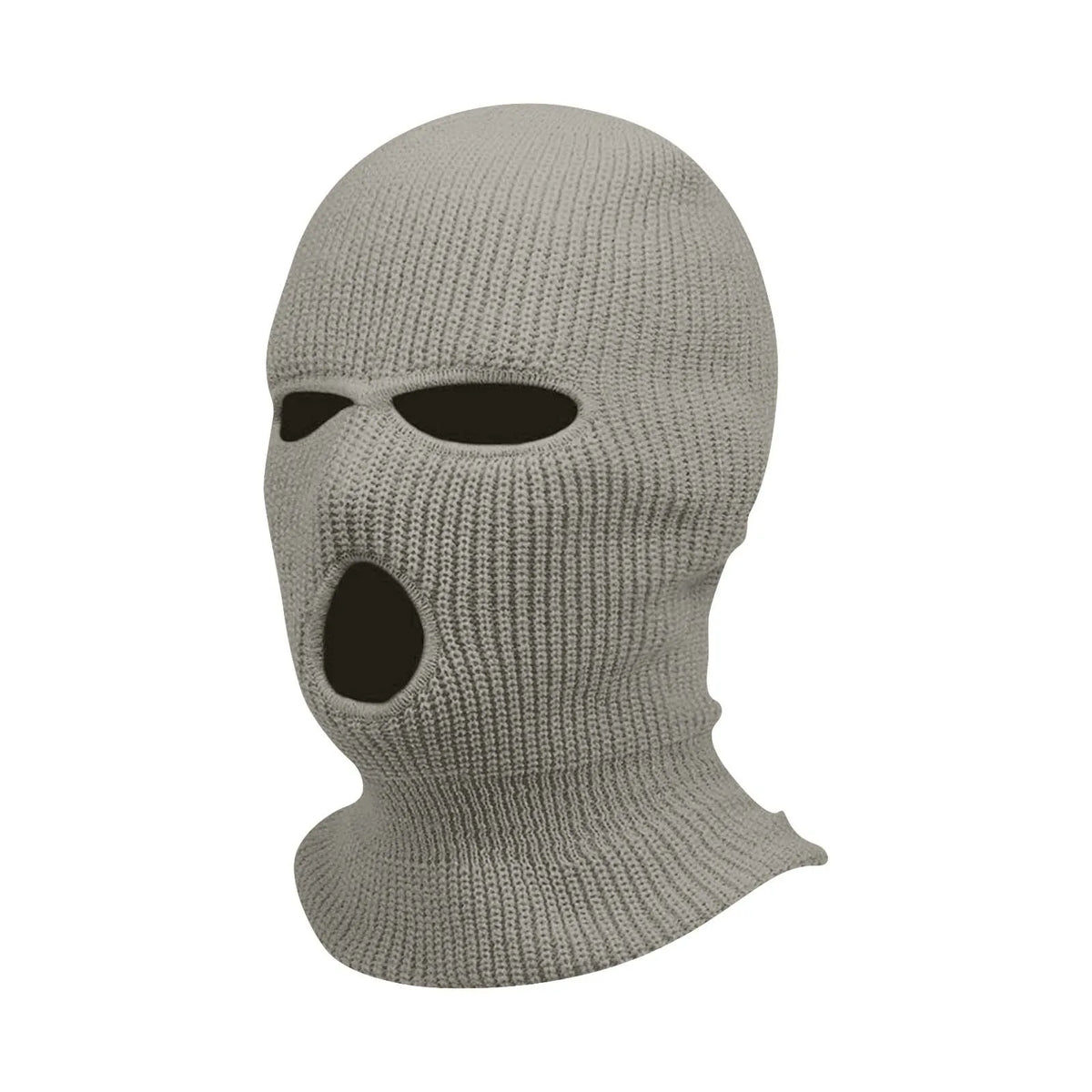 3 Hole Balaclava Ski Mask Windproof Knit Winter Face Cover