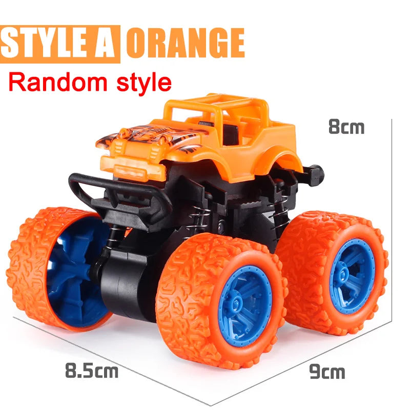 Pull Back Toy Car for Kids – 360° Stunt Off-Road Vehicle