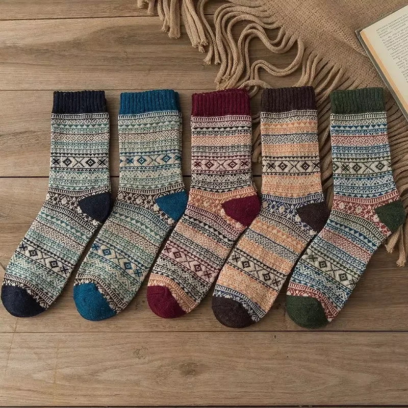 Men's Crew Socks Breathable Cotton Sports Socks 5/10 Pairs