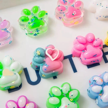 Cat Claw Fidget Toys Set of 10 Mini Squishy Party Favors