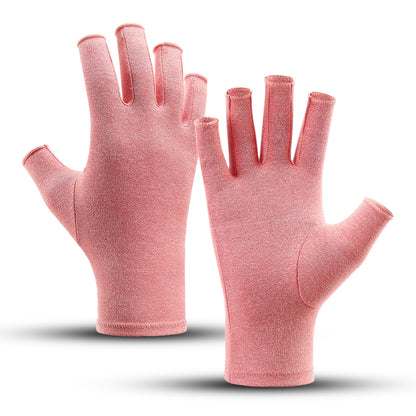 Fingerless Compression Gloves for Sports & Hand Support