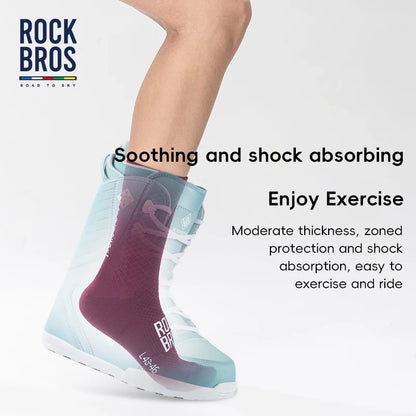 Men's Cycling Socks Knee-High Breathable Stretch Sports Socks