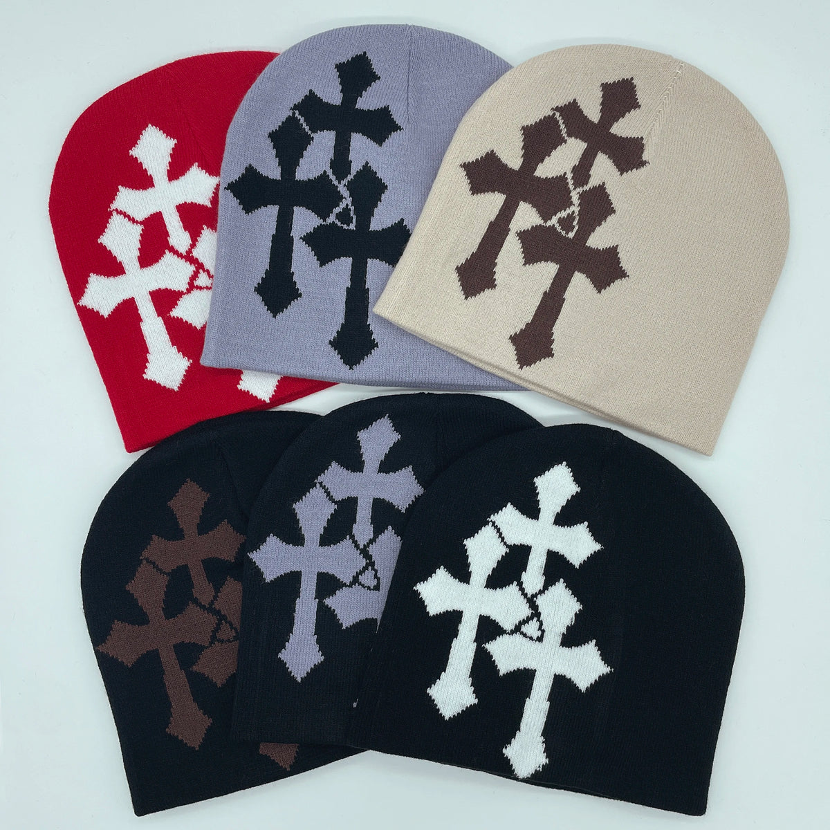 Unisex Beanie Knitted Warm Winter Hat Street Style