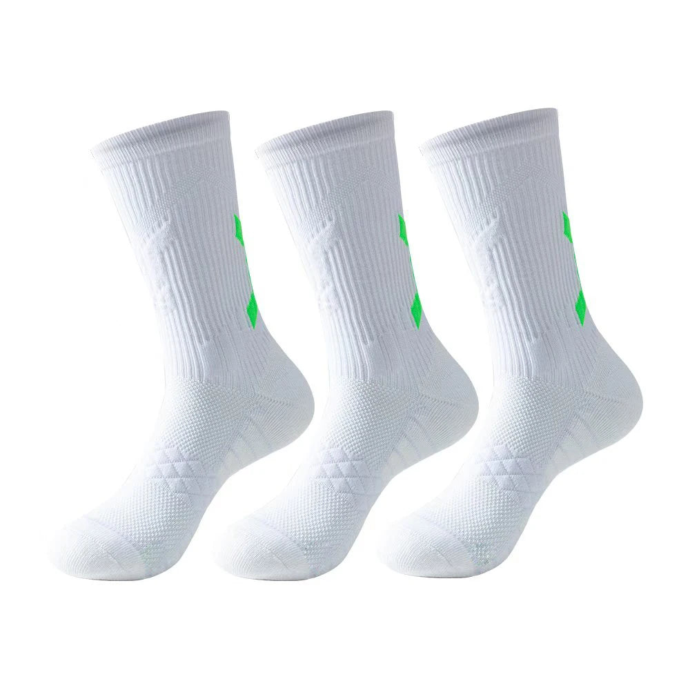 Men's Basketball Socks with Thick Bottom for Sports & Training