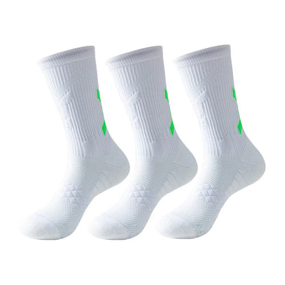 Men's Basketball Socks with Thick Bottom for Sports & Training