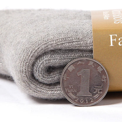 Men's Winter Socks Thick Warm Wool Blend Cold Weather Socks