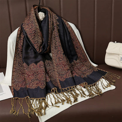 Women's Winter Scarf, Soft Pashmina Shawl Wrap