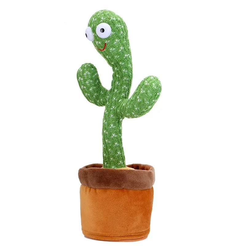 Dancing Cactus Toy with Talking, Singing and Repeating Functions
