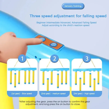 Reaction Training Game for Kids – Electronic Falling Stick Catching Toy