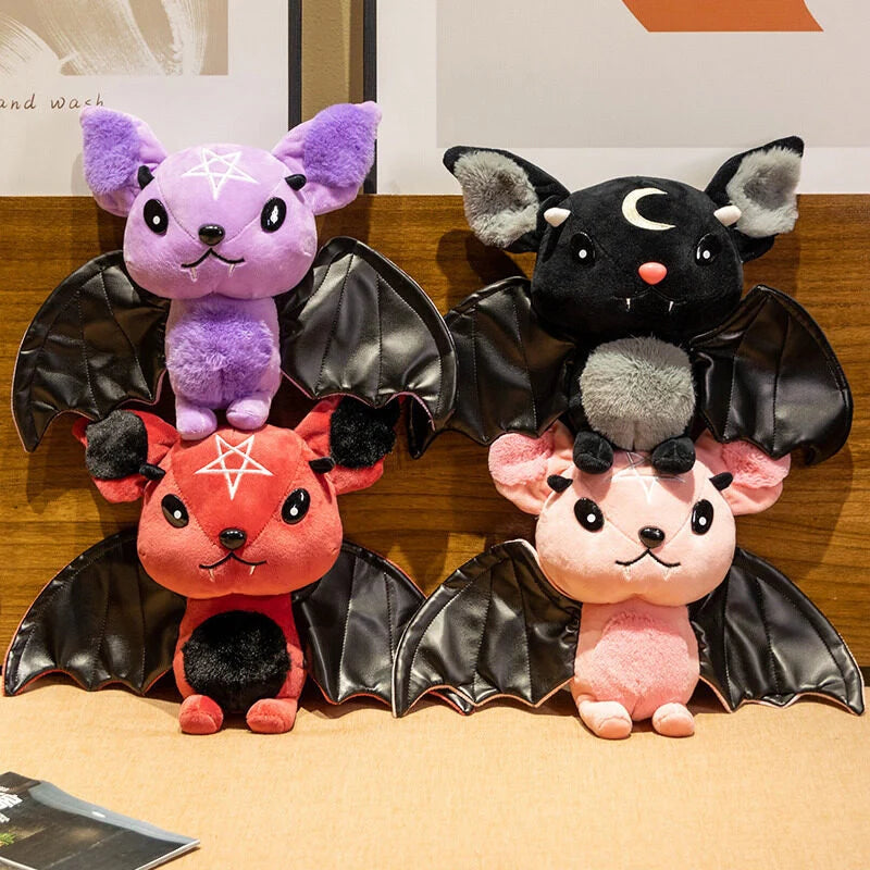 Bat Plush Toy 30cm Soft Halloween Bat Stuffed Animal
