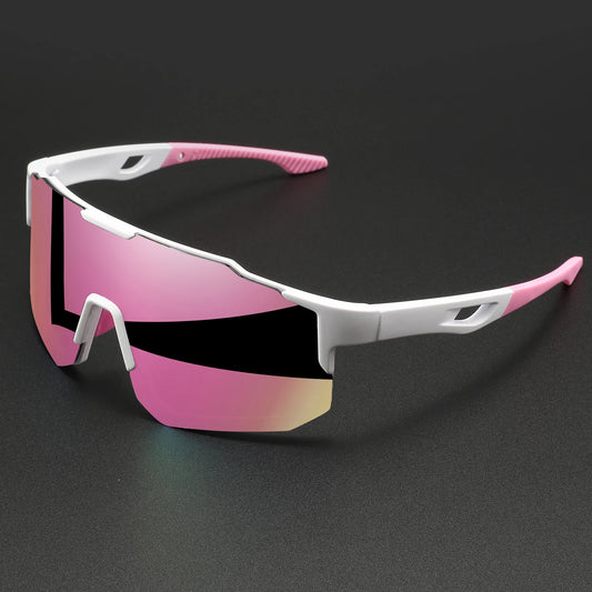 Sports Sunglasses UV400 Wraparound for Cycling & Outdoor Activities