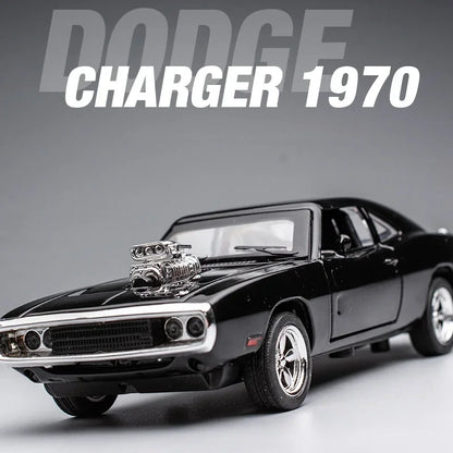 1:32 Diecast Car Model – Pull-Back Sports Car with Lights & Sound