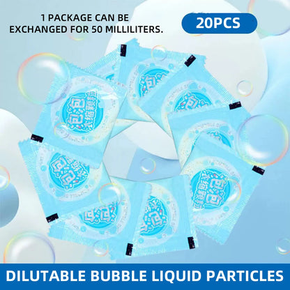 Automatic Bubble Gun Toy Rocket Bubble Machine for Outdoor Play