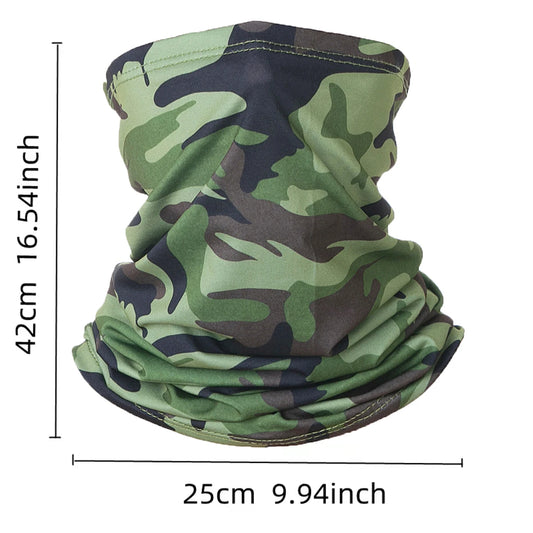 UV Protection Bandana Cooling Neck Gaiter for Hiking Cycling Fishing