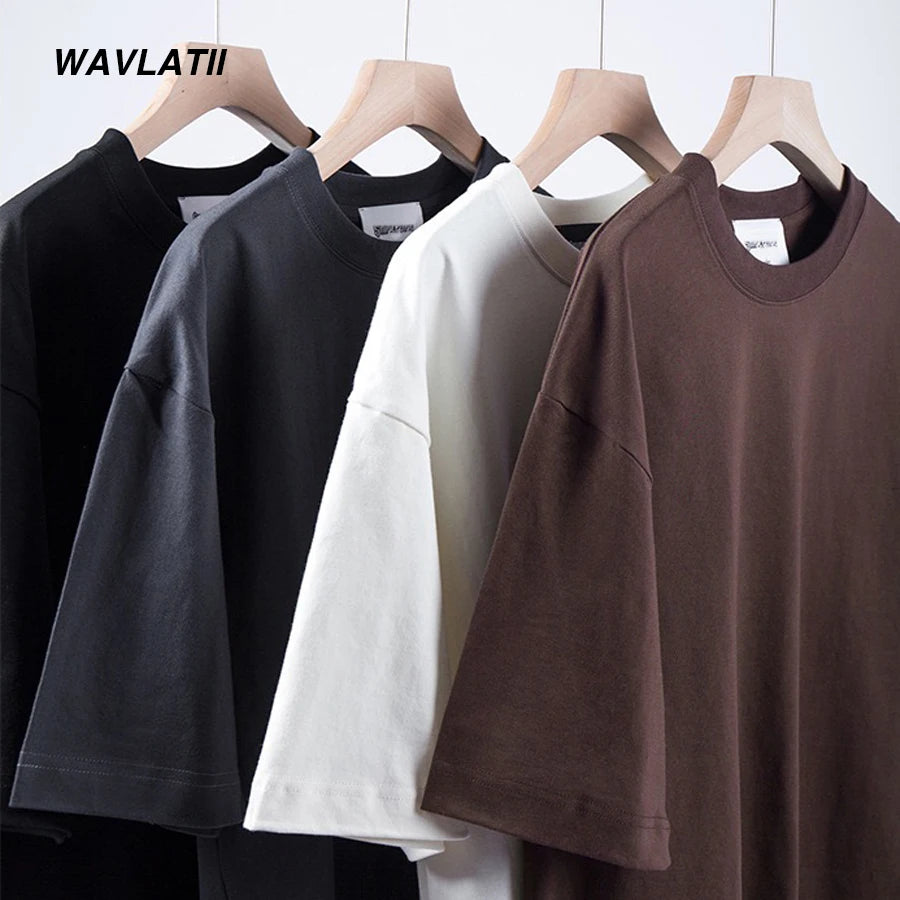 Men's Oversized T Shirt  260 GSM Casual Streetwear Tee