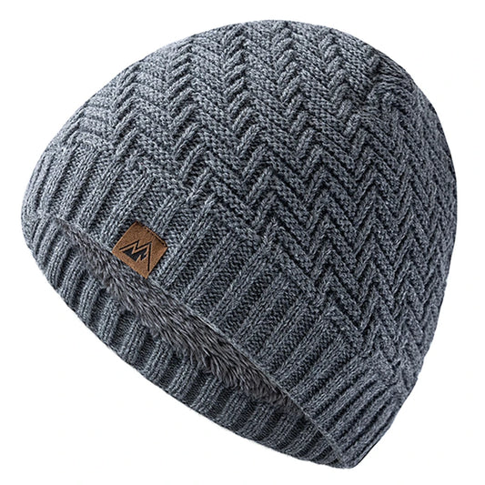 Winter Beanie, Warm Knitted Hat for Men and Women