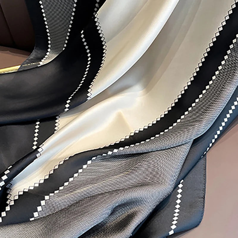 Women's Polyester Scarf, Soft Long Shawl for Beach & Everyday Wear
