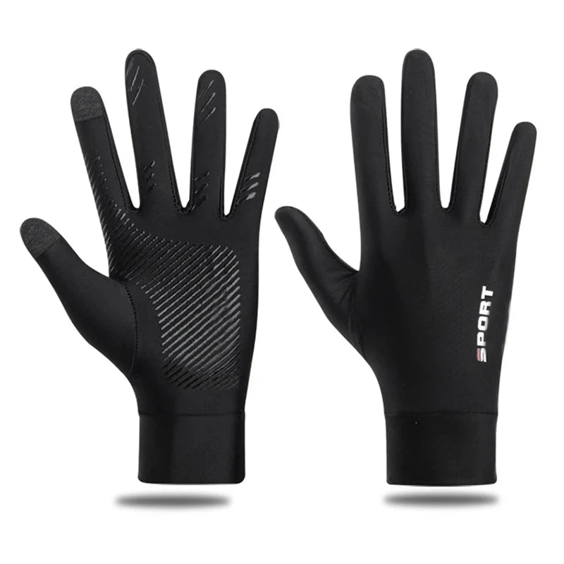 Touchscreen Cycling Gloves UV Protection Anti-Slip Outdoor Sports