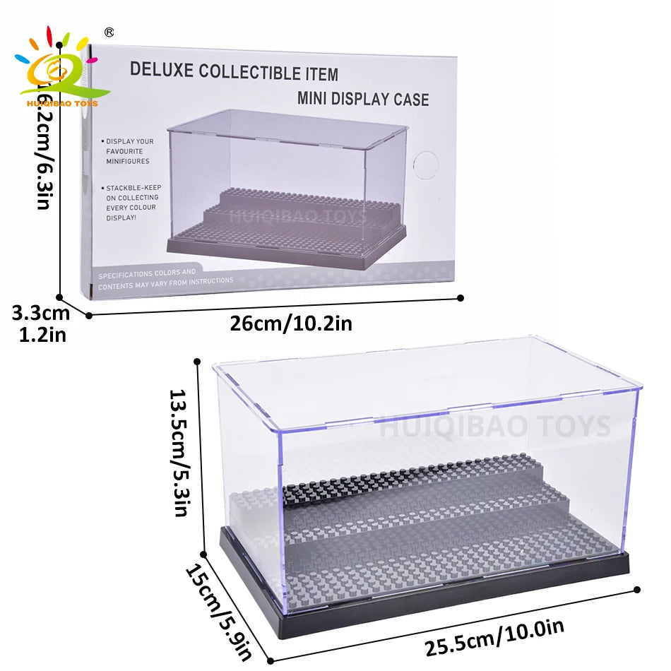 Building Block Display Case Dustproof Model Display Box