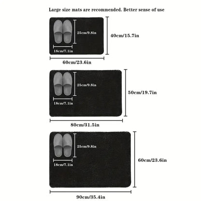 Non Slip Bath Mat – Absorbent Quick Dry Bathroom Floor Mat