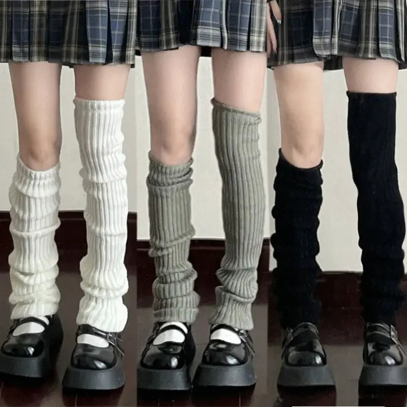 Women's Leg Warmers – Knitted Winter Socks 42/52/72cm