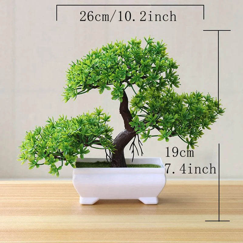 Artificial Bonsai Plant – Decorative Fake Tree for Home & Office