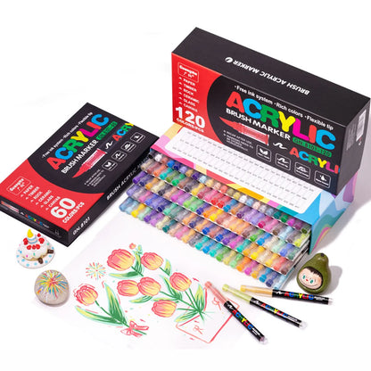 Acrylic Paint Markers Set – 12 to 240 Colors for Art & DIY