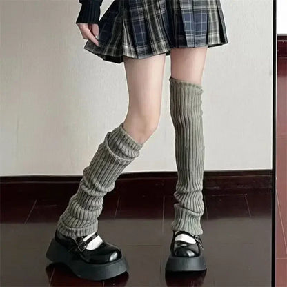 Women's Leg Warmers – Knitted Winter Socks 42/52/72cm