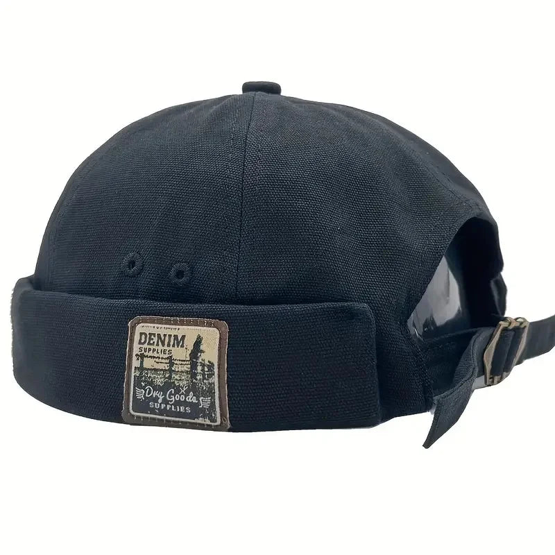 Unisex Docker Cap Cotton Brimless Foldable Skull Cap
