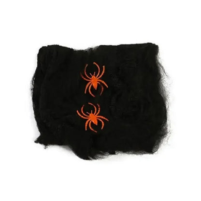 Halloween Spider Decoration, Giant Plush Spider Web Prop
