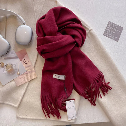 Women’s Winter Scarf – Warm Wool Blend Wrap for Cold Weather