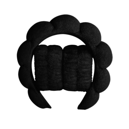 Face Wash Headband & Microfiber Wristbands for Skincare