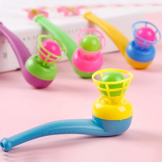3PCS Blowing Ball Toy Set for Balance Training and Interactive Play