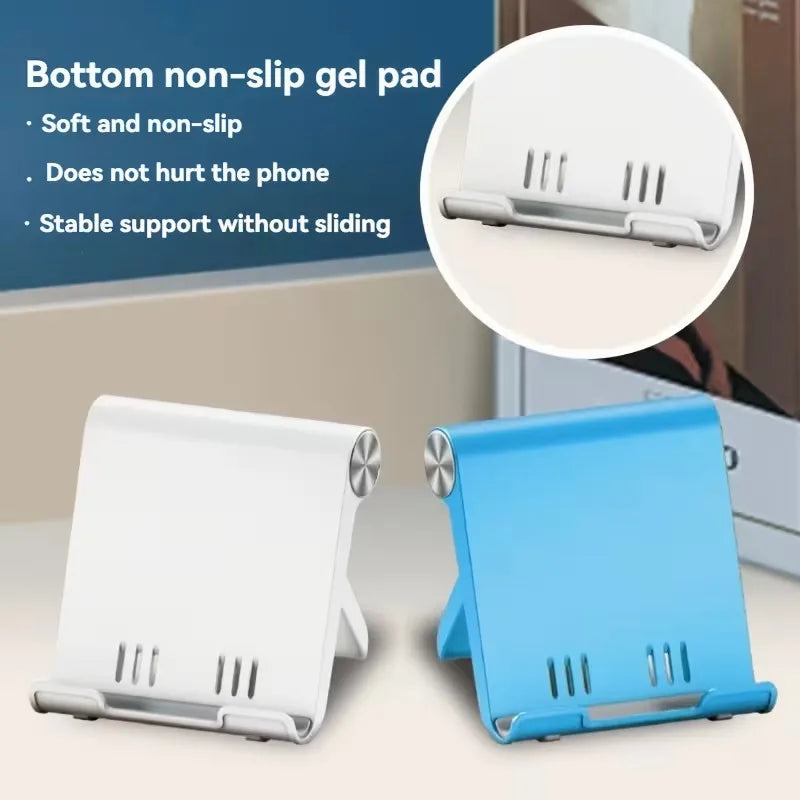 Foldable Phone Stand, Adjustable Desktop Phone Holder
