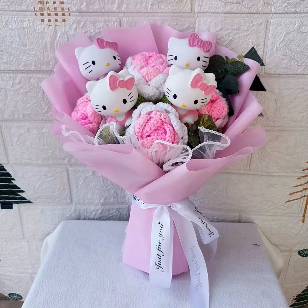 Plush Flower Bouquet with Soft Plush