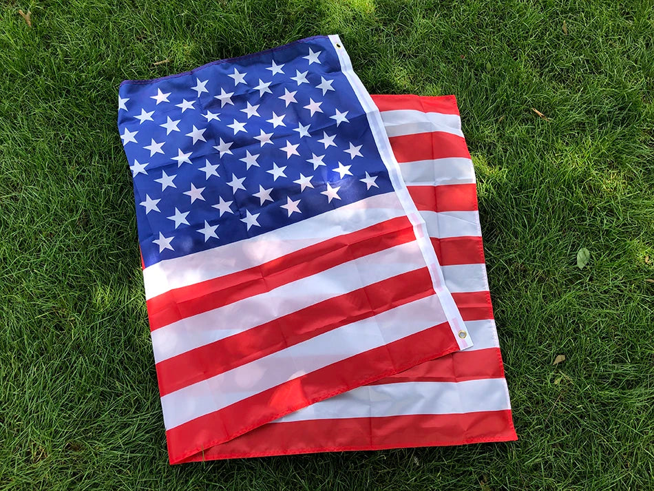 American Flag Double-Sided Polyester Indoor Outdoor Decoration