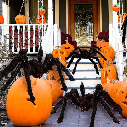 Giant Halloween Spider Decoration for Indoor & Outdoor Yard Decor