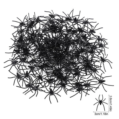 Halloween Luminous Spiders Glow in the Dark Party Decorations